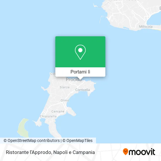Mappa Ristorante l'Approdo