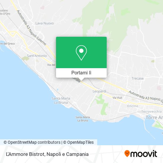 Mappa L'Ammore Bistrot