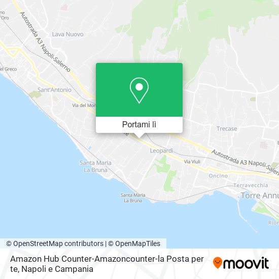Mappa Amazon Hub Counter-Amazoncounter-la Posta per te