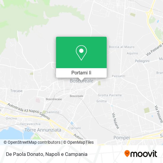 Mappa De Paola Donato