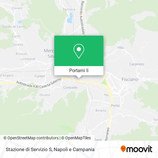 Mappa Stazione di Servizio S