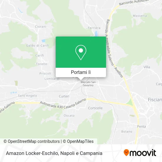 Mappa Amazon Locker-Eschilo