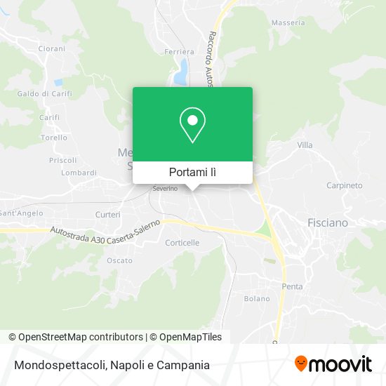 Mappa Mondospettacoli