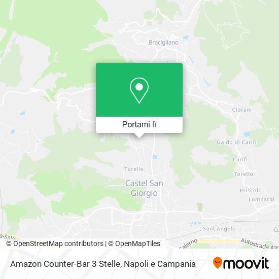 Mappa Amazon Counter-Bar 3 Stelle