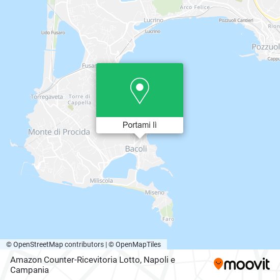 Mappa Amazon Counter-Ricevitoria Lotto