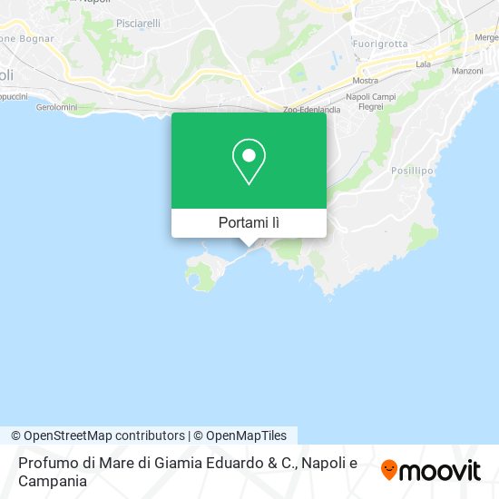 Mappa Profumo di Mare di Giamia Eduardo & C.