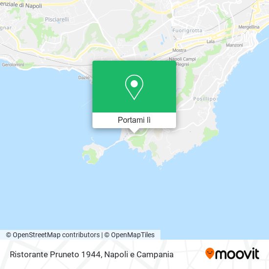 Mappa Ristorante Pruneto 1944