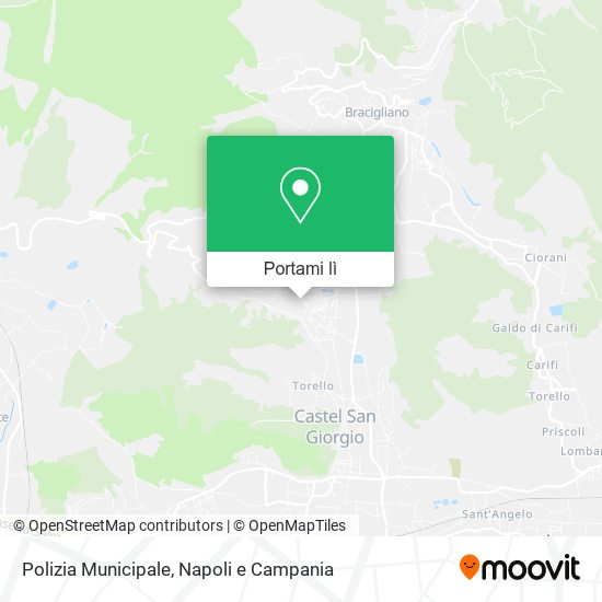 Mappa Polizia Municipale