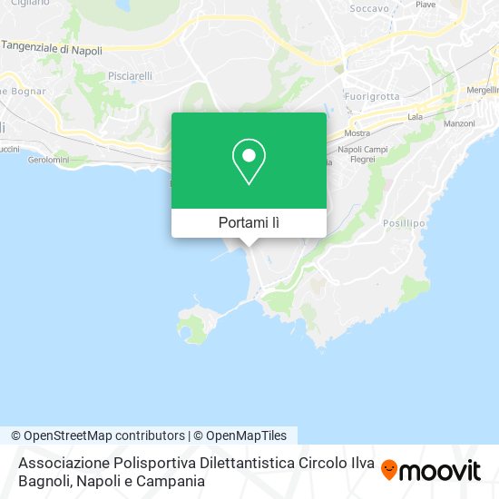 Mappa Associazione Polisportiva Dilettantistica Circolo Ilva Bagnoli