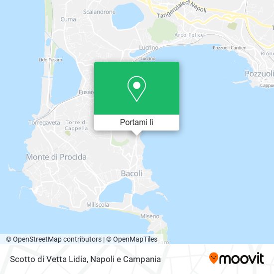 Mappa Scotto di Vetta Lidia