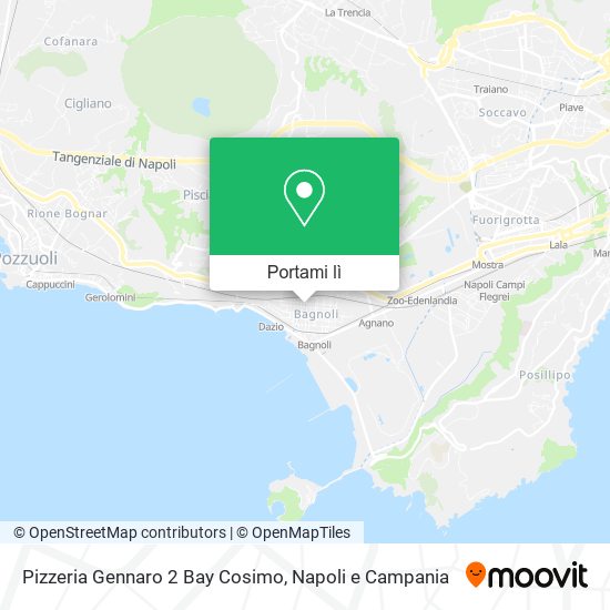 Mappa Pizzeria Gennaro 2 Bay Cosimo