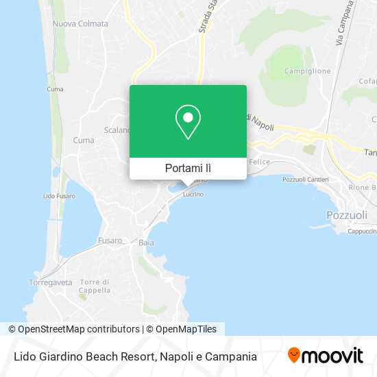 Mappa Lido Giardino Beach Resort