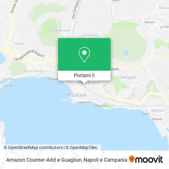 Mappa Amazon Counter-Add e Guagliun