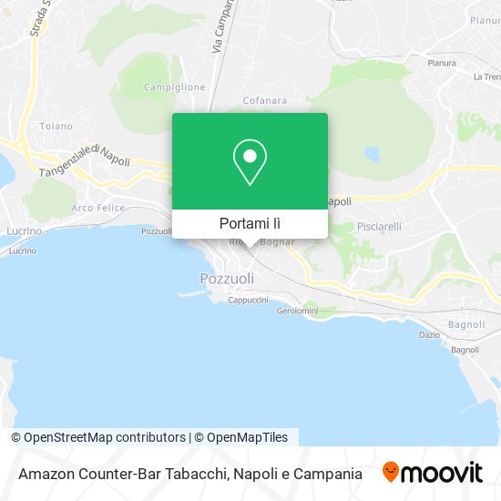 Mappa Amazon Counter-Bar Tabacchi