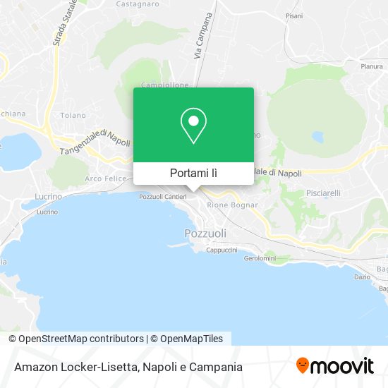 Mappa Amazon Locker-Lisetta