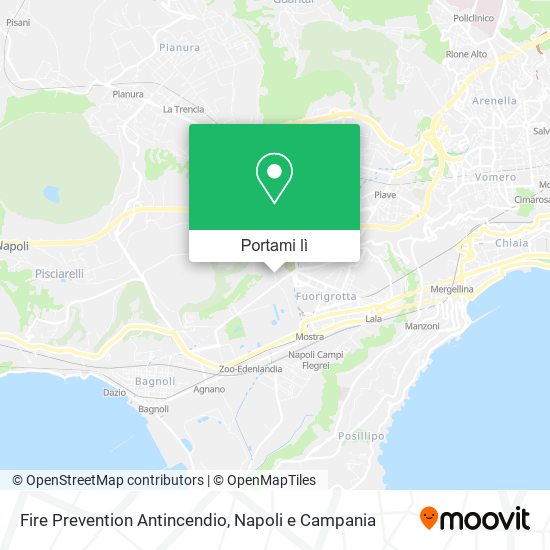 Mappa Fire Prevention Antincendio