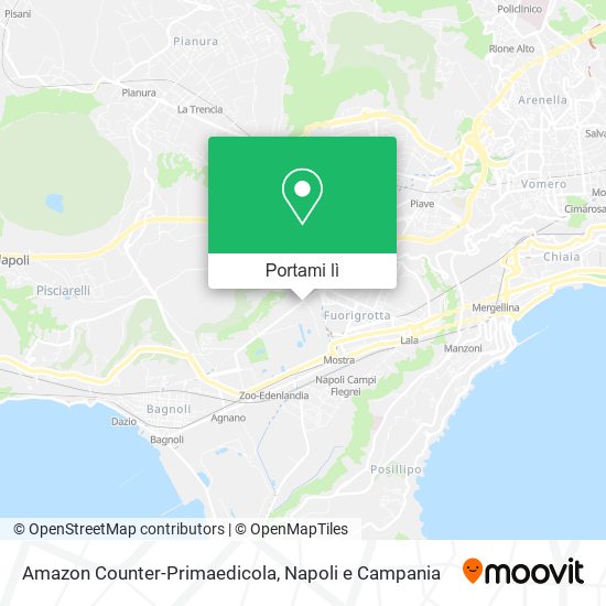 Mappa Amazon Counter-Primaedicola