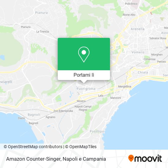 Mappa Amazon Counter-Singer