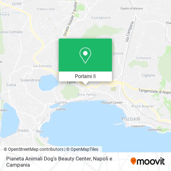 Mappa Pianeta Animali Dog's Beauty Center