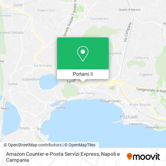 Mappa Amazon Counter-e-Posta Servizi Express