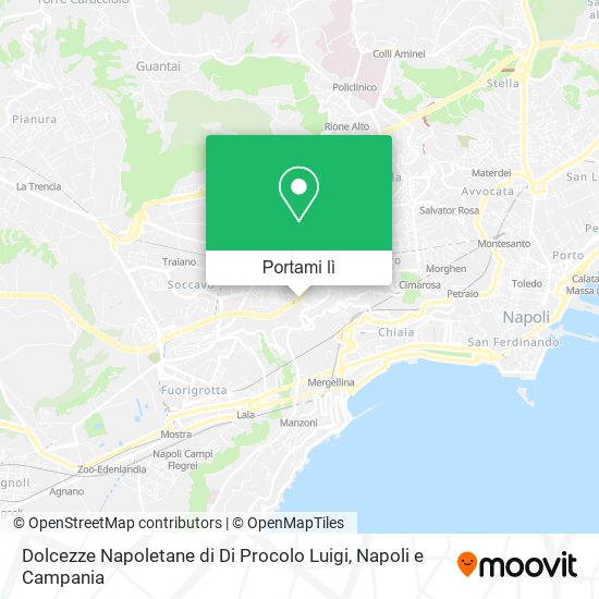 Mappa Dolcezze Napoletane di Di Procolo Luigi