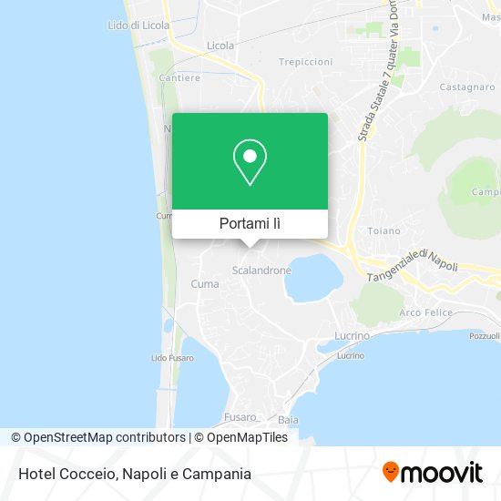 Mappa Hotel Cocceio