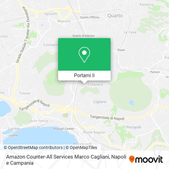 Mappa Amazon Counter-All Services Marco Cagliani