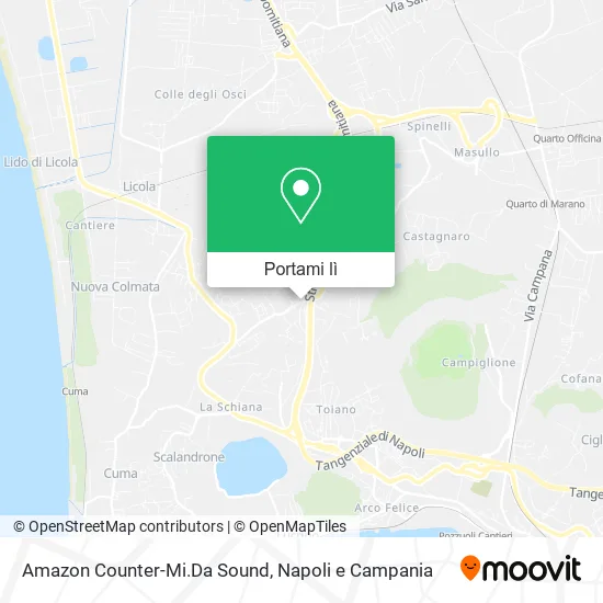 Mappa Amazon Counter-Mi.Da Sound