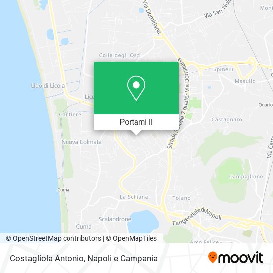Mappa Costagliola Antonio