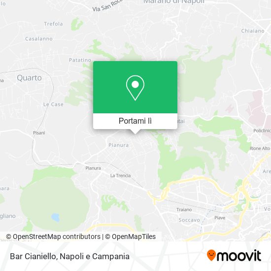 Mappa Bar Cianiello