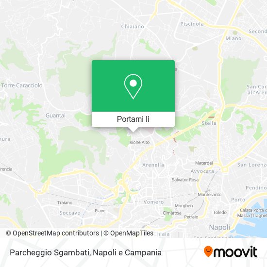 Mappa Parcheggio Sgambati