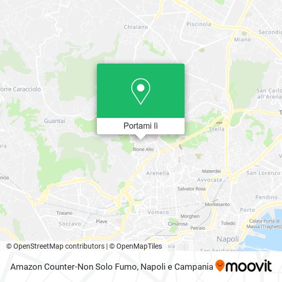 Mappa Amazon Counter-Non Solo Fumo