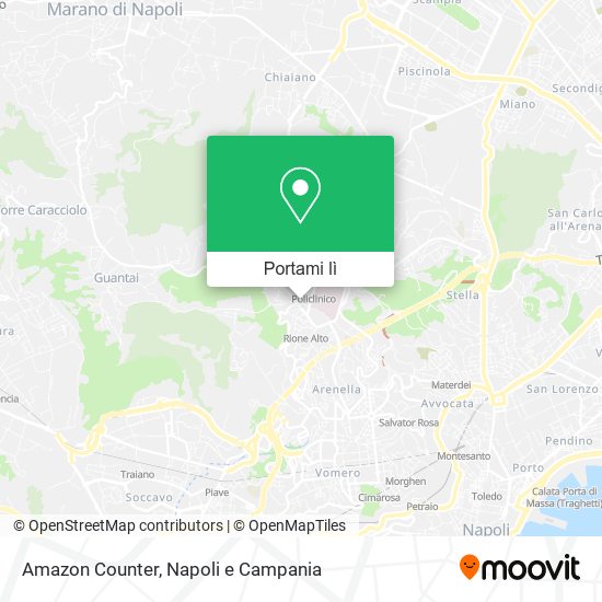 Mappa Amazon Counter