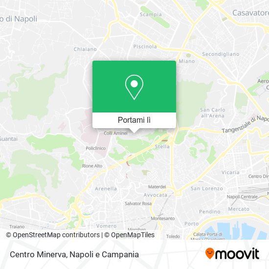 Mappa Centro Minerva