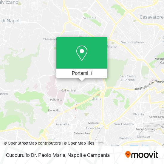 Mappa Cuccurullo Dr. Paolo Maria