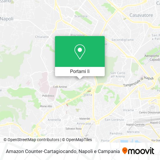 Mappa Amazon Counter-Cartagiocando