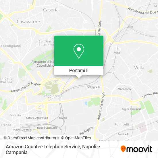 Mappa Amazon Counter-Telephon Service