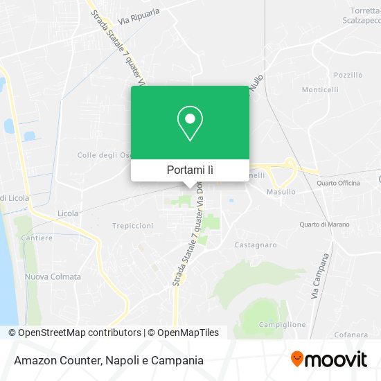 Mappa Amazon Counter