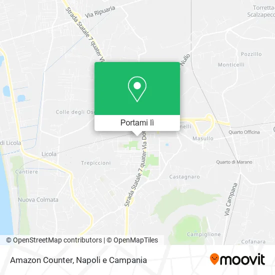 Mappa Amazon Counter