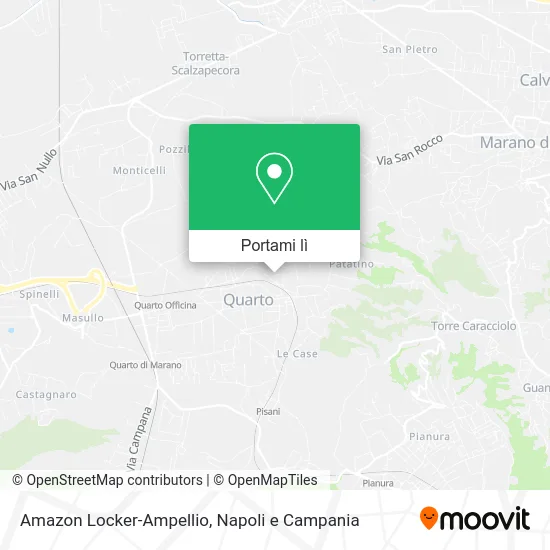 Mappa Amazon Locker-Ampellio