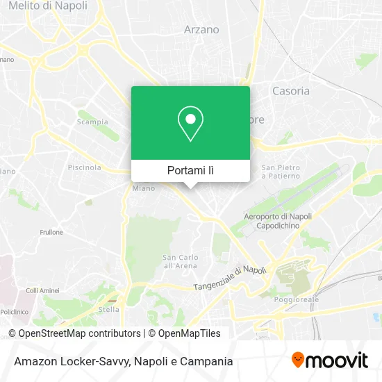 Mappa Amazon Locker-Savvy