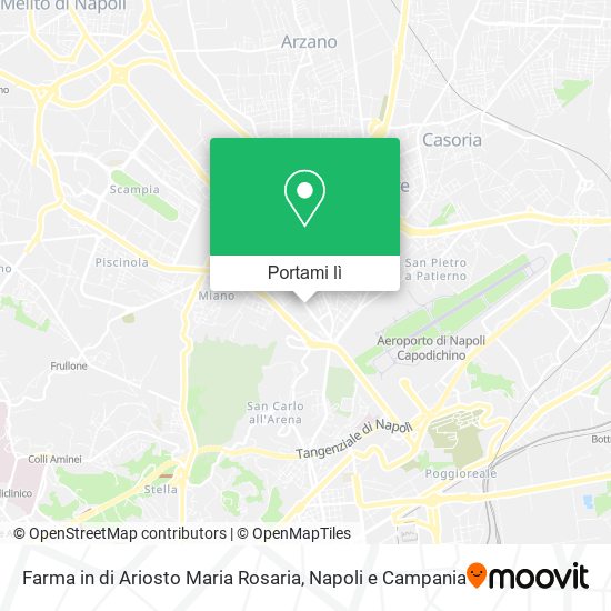 Mappa Farma in di Ariosto Maria Rosaria