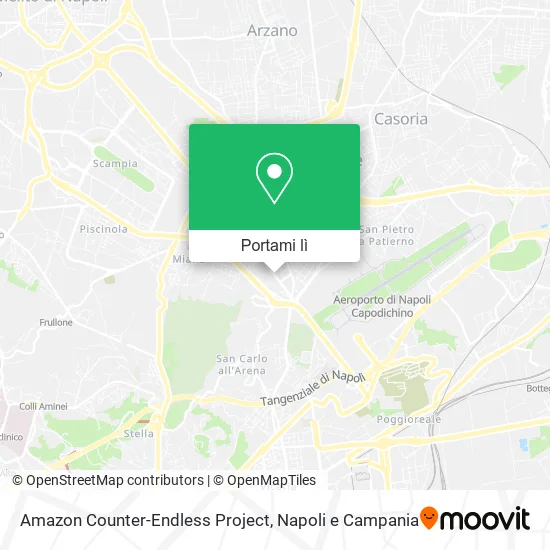 Mappa Amazon Counter-Endless Project