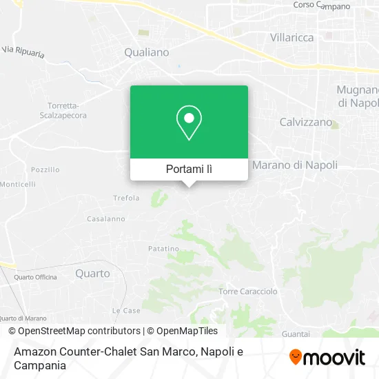 Mappa Amazon Counter-Chalet San Marco