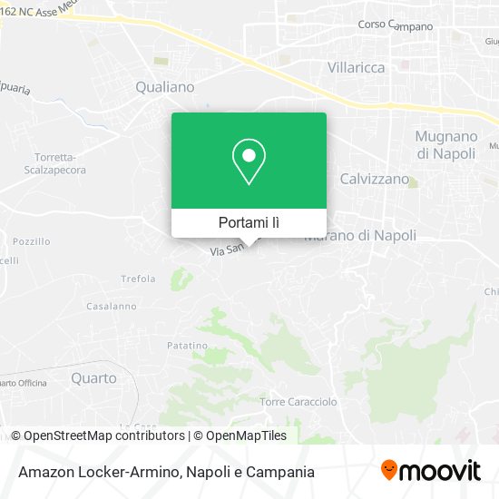 Mappa Amazon Locker-Armino
