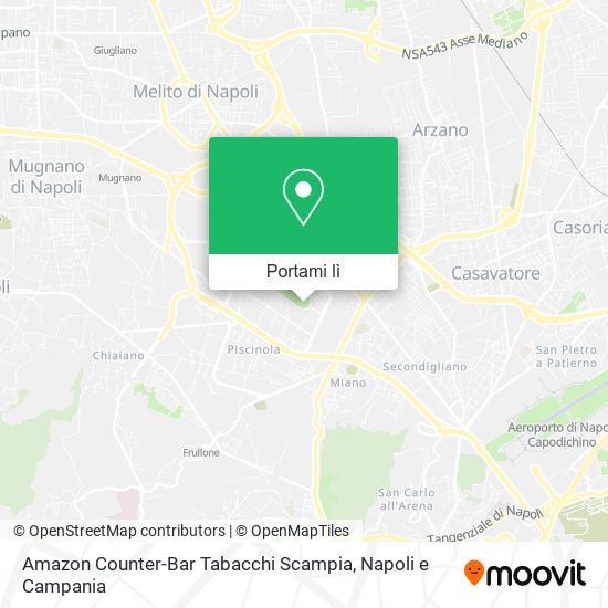 Mappa Amazon Counter-Bar Tabacchi Scampia