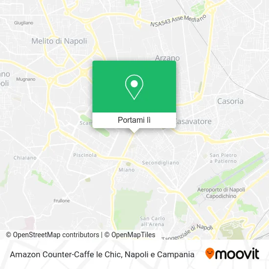 Mappa Amazon Counter-Caffe le Chic