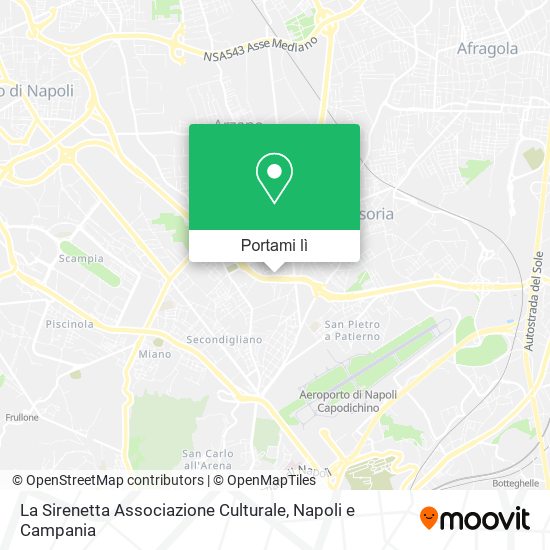 Mappa La Sirenetta Associazione Culturale
