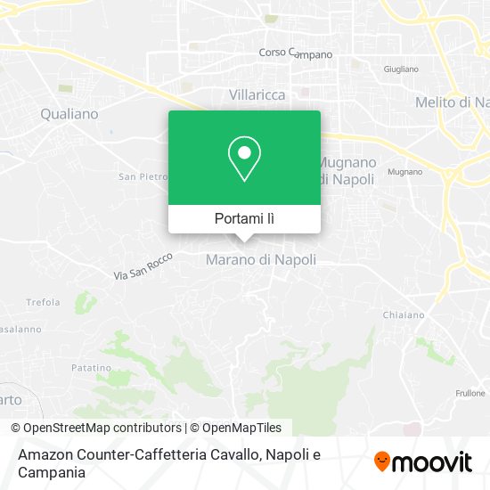 Mappa Amazon Counter-Caffetteria Cavallo
