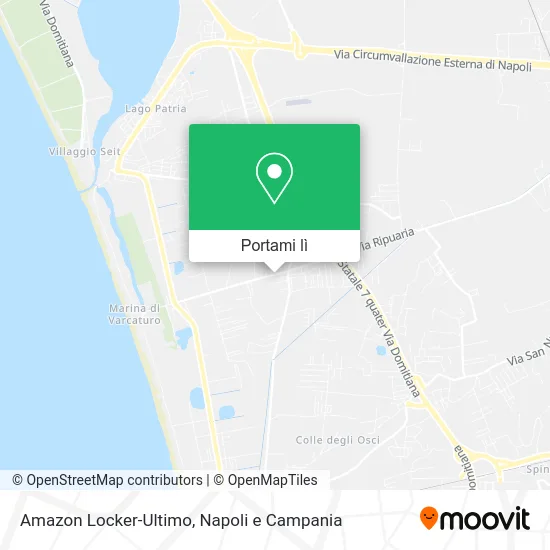 Mappa Amazon Locker-Ultimo